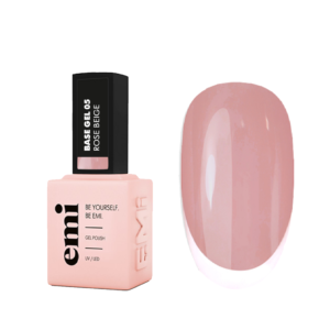 E.MiLac Base Gel Rose Beige #05, 9ml.