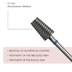 Frustum-shaped Carbide Rotary File, 5,7 mm, Medium abrasiveness