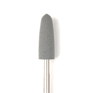 Cone-shaped silicone rotary file, 6 mm, Coarse abrasiveness