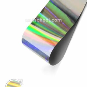 Foil holographic silver, 1.5 m.