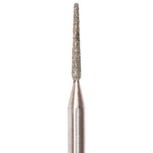 Needle-shaped diamond coated rotary file,1,4 mm,Medium  abrasiveness