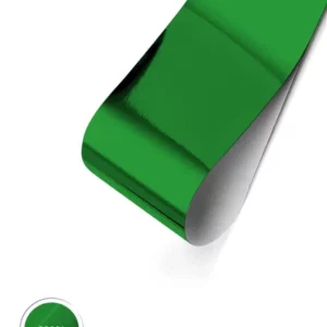 FOIL  brillante verte 1,5 m.