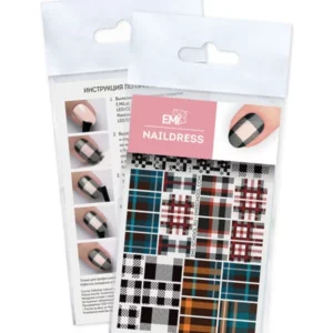 Naildress Slider Design #61 Tartan