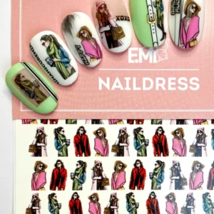 Naildress Slider Design #23 Fashion Lady