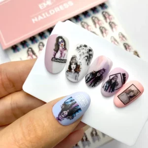 Naildress Slider Design #24 Fashion Lady