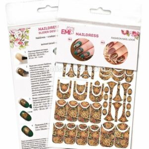 Naildress Slider Design Flowers of India