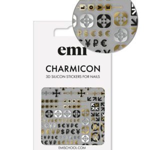 Charmicon 3D Silicone Stickers #174 Icons