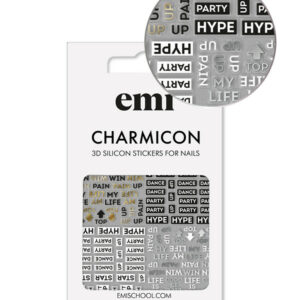 Charmicon 3D Silicone Stickers No. 180 Hype