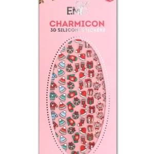 Charmicon 3D Silicone Stickers #70 Merry Christmas