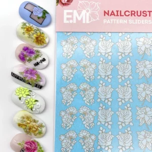 NAILCRUST Pattern Sliders Gold #22