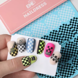 Naildress Slider Design #38 Chess