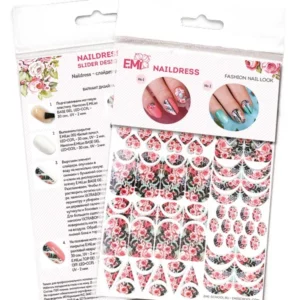 Naildress Slider Design English Roses