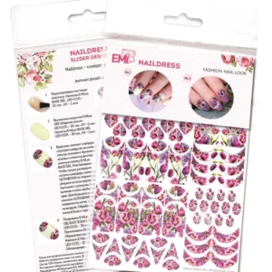 Naildress Slider Design Spring Bouquet