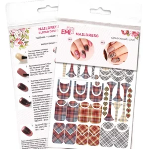 Naildress Slider Design Tartan