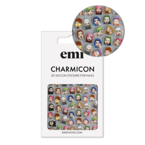 Charmicon 3D Silicone Stickers No. 203 Emoji