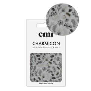 Charmicon 3D Silicone Stickers #212 Floristics