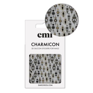 Charmicon 3D Silicone Stickers #214 Fancy Patterns