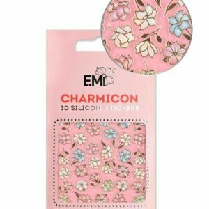 Charmicon 3D Silicone Stickers #136 Magnolias and Lilies