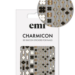 Charmicon 3D Silicone Stickers #185 Quatrefoil