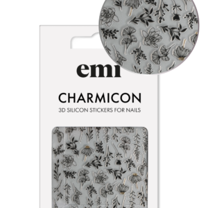 Charmicon 3D Silicone Stickers #191 Autumn Tenderness_Black