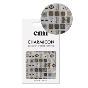 Charmicon 3D Silicone Stickers #193 Elegance