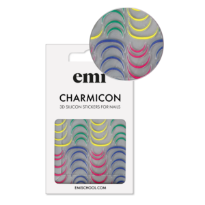 Charmicon 3D Silicone Stickers #205 Bright Lunula