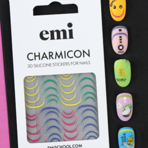 Charmicon 3D Silicone Stickers #205 Bright Lunula