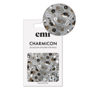 Charmicon 3D Silicone Stickers #207 Art