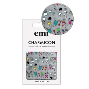 Charmicon 3D Silicone Stickers #208 Easy-breezy