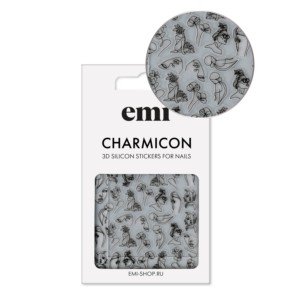 Charmicon 3D Silicone Stickers #209 Feminine