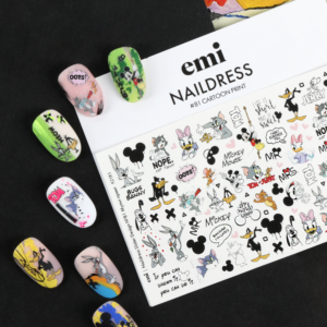 Naildress Slider Design #81 Cartoon print