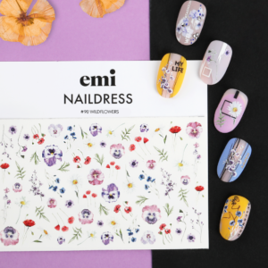 Naildress Slider Design #90 Wildflowers