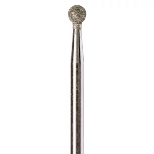 Ball-Shaped Diamond Coated Rotary File, 3 mm, Medium abrasiveness