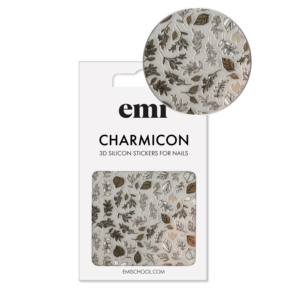 Charmicon 3D Silicone Stickers #222 Leaf Fall