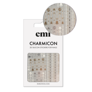 Charmicon 3D Silicone Stickers #226 New Year Decor