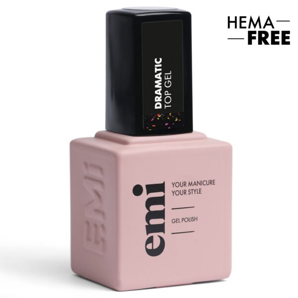 E.MiLac Dramatic Top Gel, 9 ml.