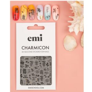 Charmicon 3D Silicone Stickers #234 Summer day