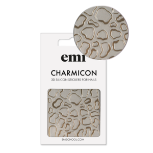 Charmicon 3D Silicone Stickers #238 Gold splotches