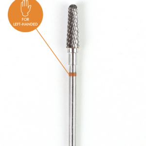 Cone-shaped Carbide Rotary File for Lefties, 4 mm, Medium abrasiveness